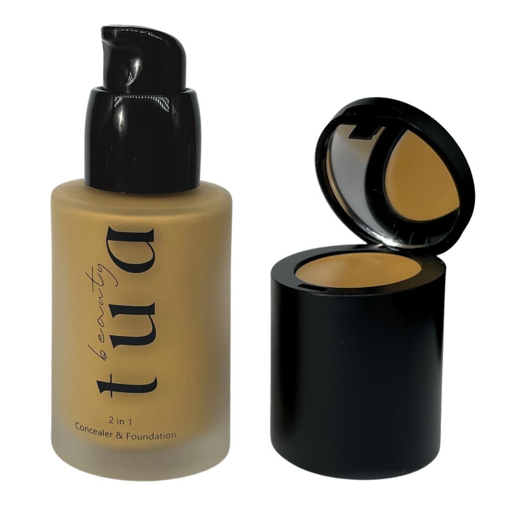 Corector cremă 2 în 1 și fond de ten lichid