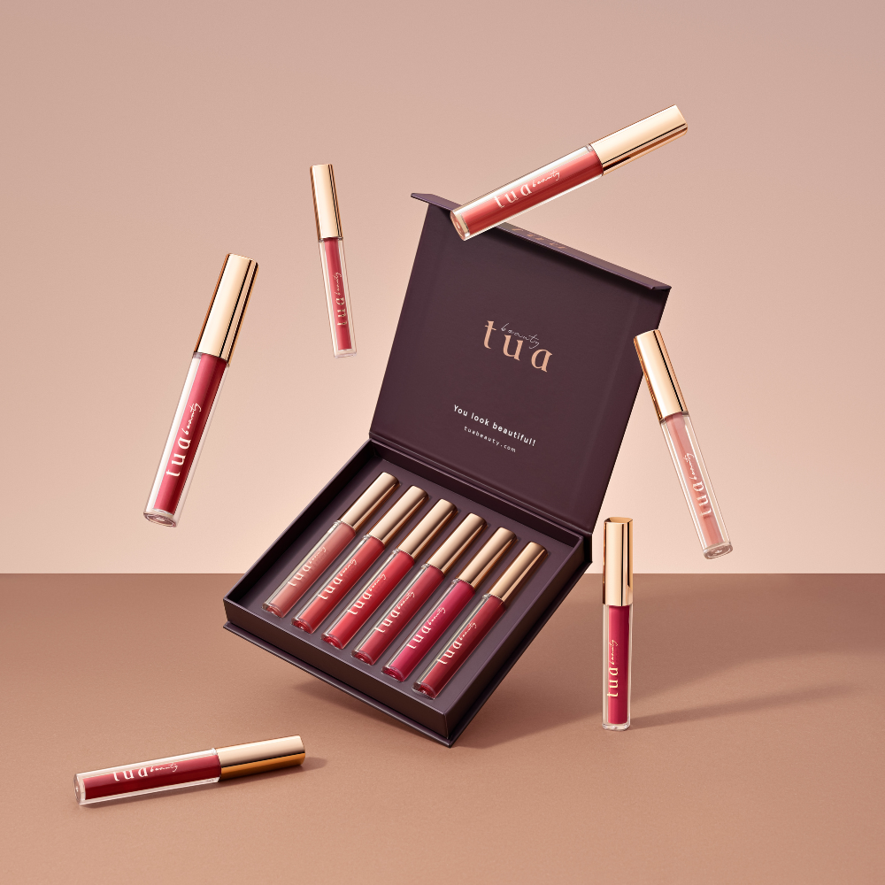 Set 6 Rujuri lichide mate rezistente la apa 6 x 2.5 ml